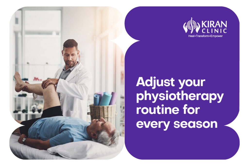Adjust your physiotherapy routine for every season