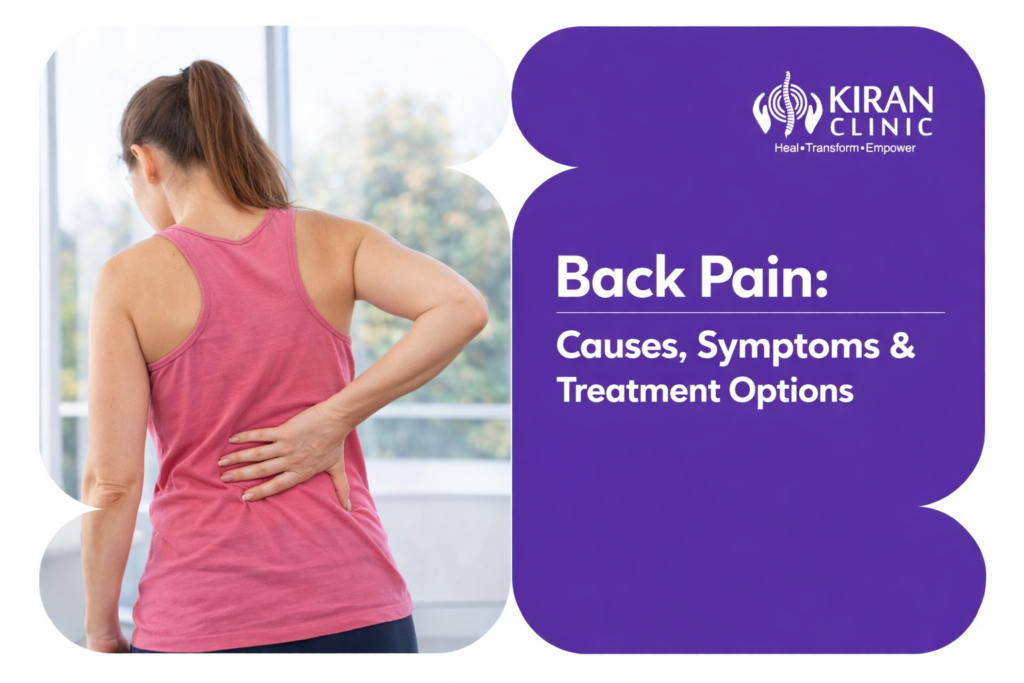 Back Pain: Causes, Symptoms & Treatment